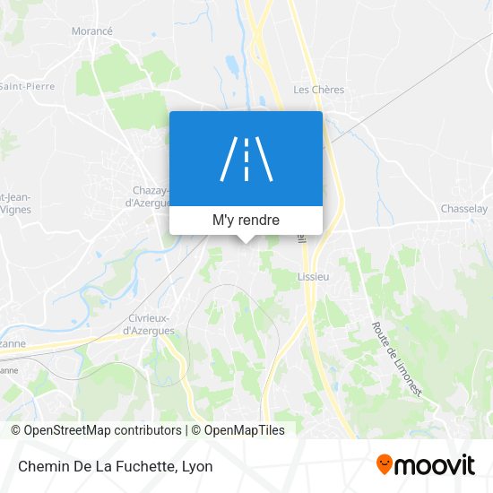 Chemin De La Fuchette plan