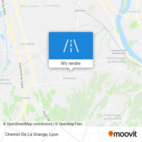 Chemin De La Grange plan
