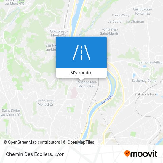 Chemin Des Écoliers plan