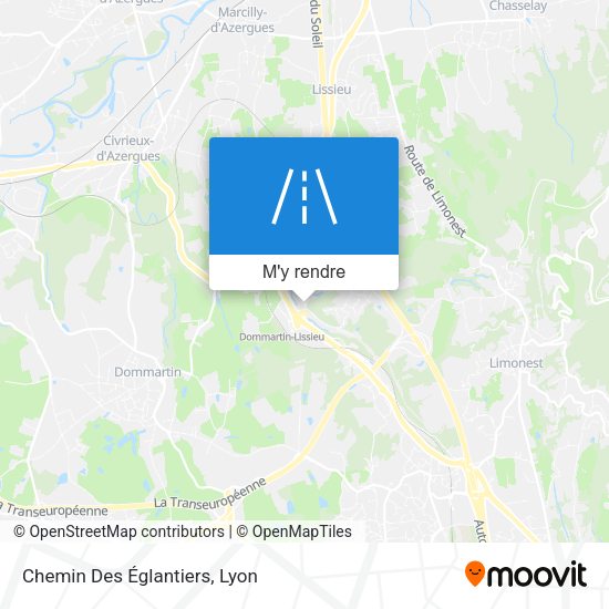 Chemin Des Églantiers plan