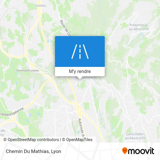 Chemin Du Mathias plan