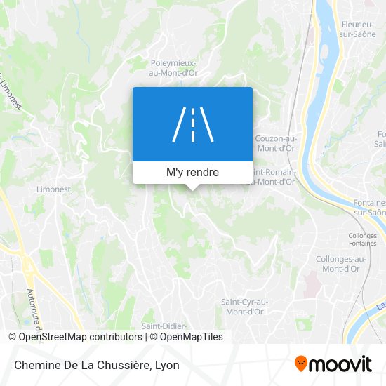 Chemine De La Chussière plan