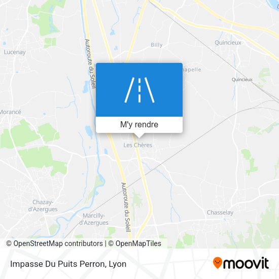 Impasse Du Puits Perron plan