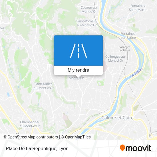 Place De La République plan