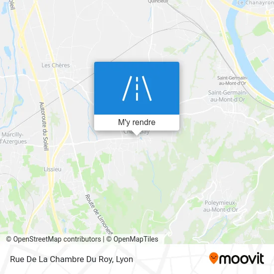 Rue De La Chambre Du Roy plan