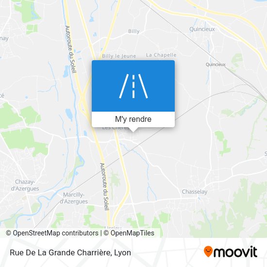 Rue De La Grande Charrière plan