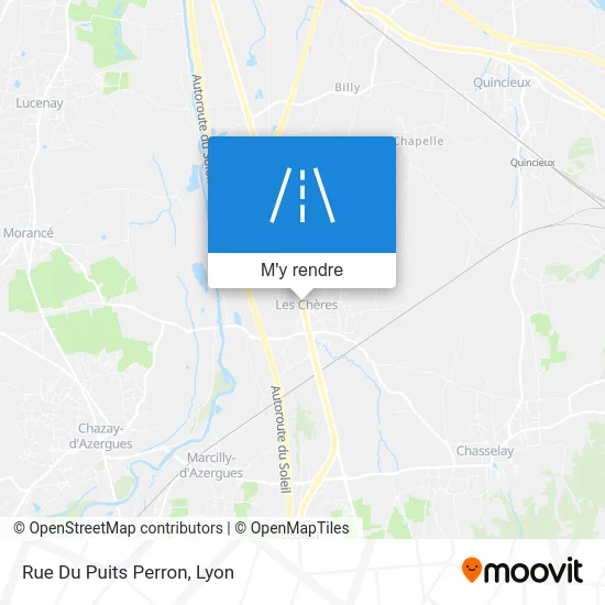 Rue Du Puits Perron plan