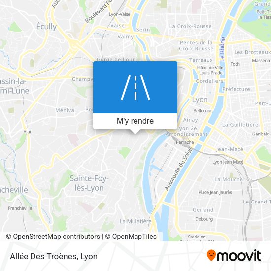 Allée Des Troènes plan