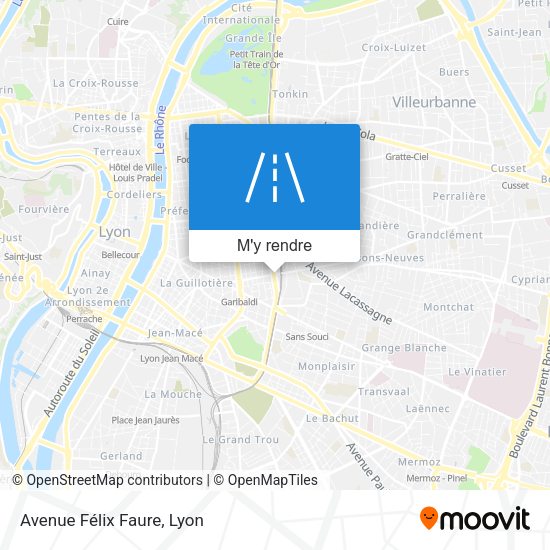 Avenue Félix Faure plan