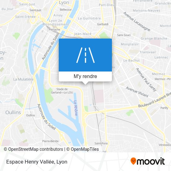 Espace Henry Vallée plan