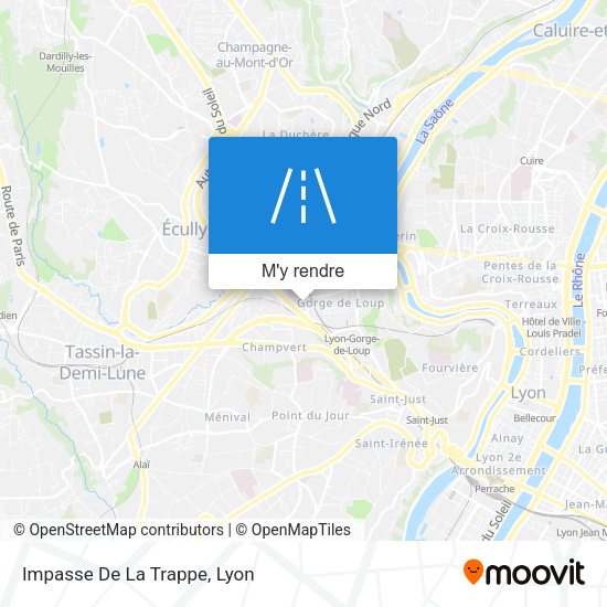 Impasse De La Trappe plan