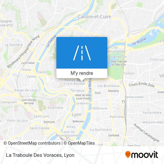 La Traboule Des Voraces plan