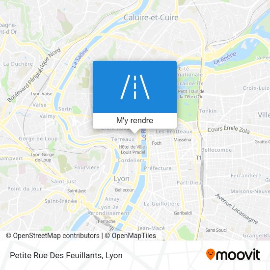 Petite Rue Des Feuillants plan