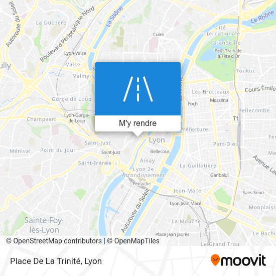 Place De La Trinité plan