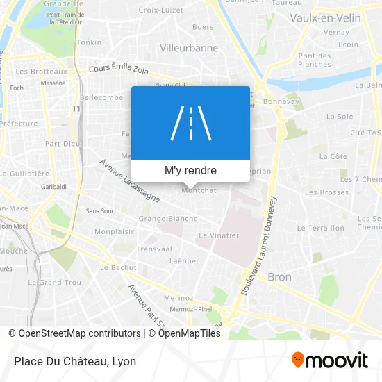 Place Du Château plan