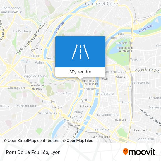Pont De La Feuillée plan