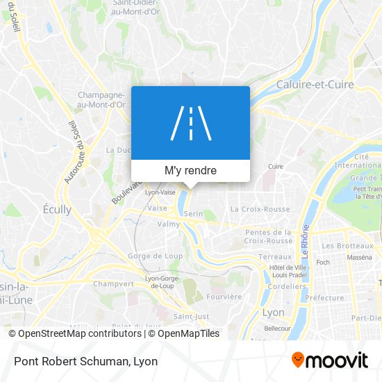 Pont Robert Schuman plan