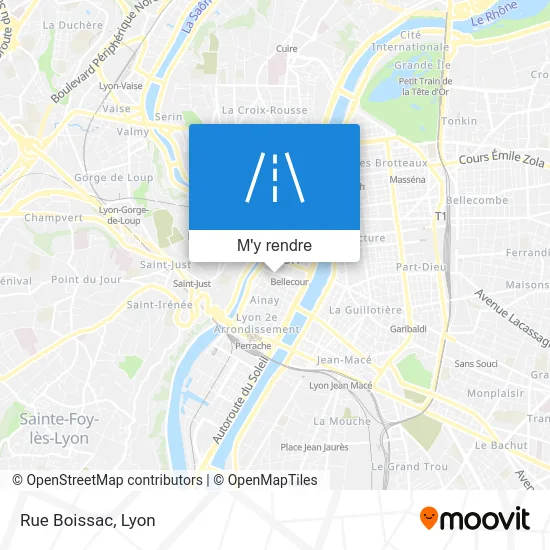Rue Boissac plan