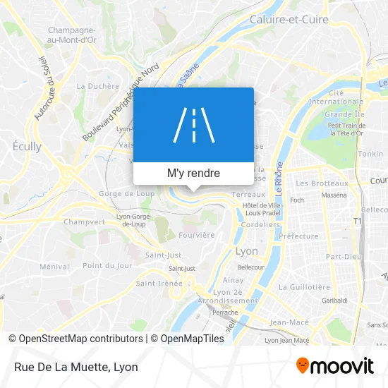 Rue De La Muette plan