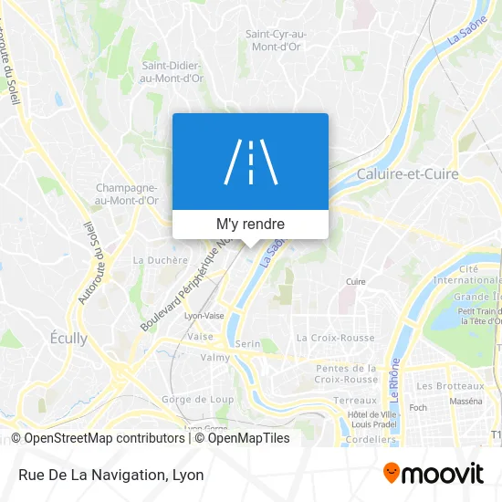 Rue De La Navigation plan