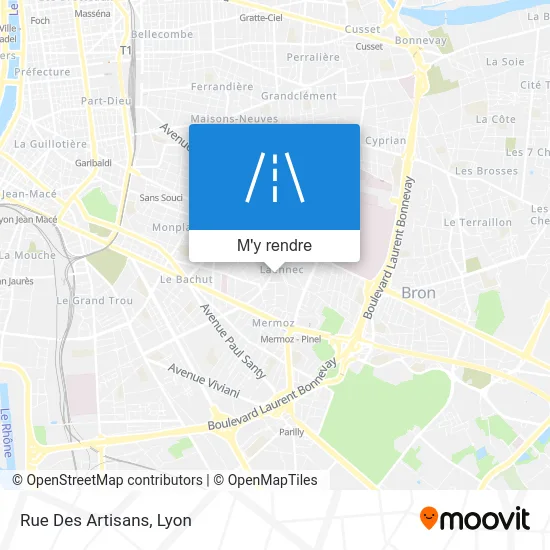 Rue Des Artisans plan