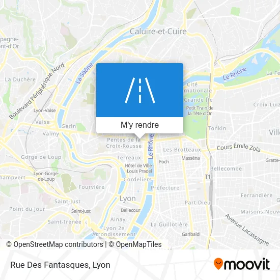 Rue Des Fantasques plan