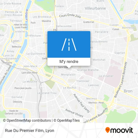 Rue Du Premier Film plan