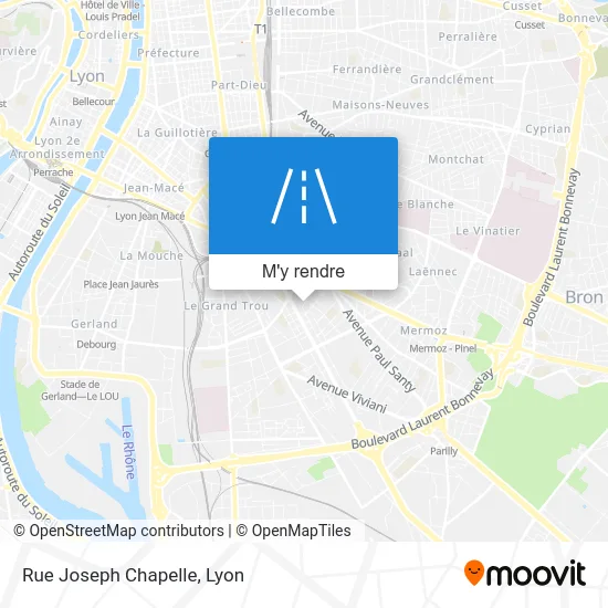 Rue Joseph Chapelle plan