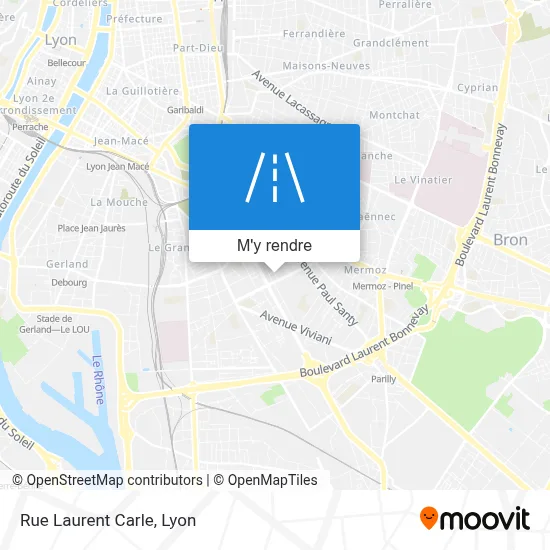 Rue Laurent Carle plan