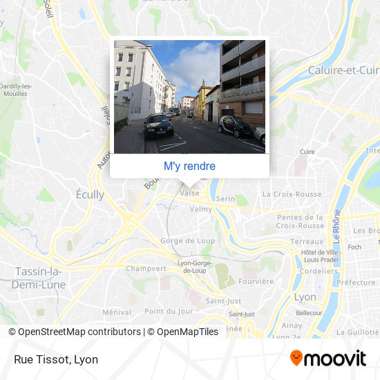 Comment aller Rue Tissot Lyon 9e Arrondissement en Bus M tro