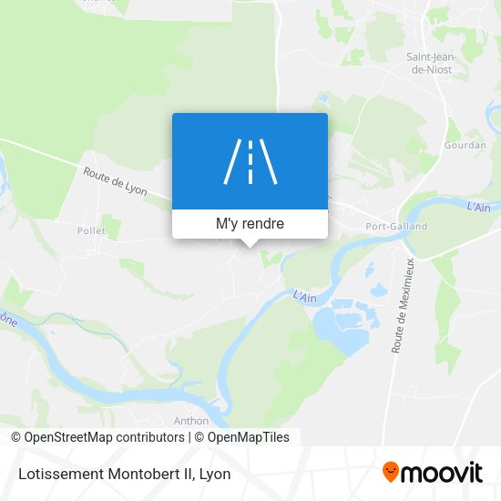 Lotissement Montobert II plan