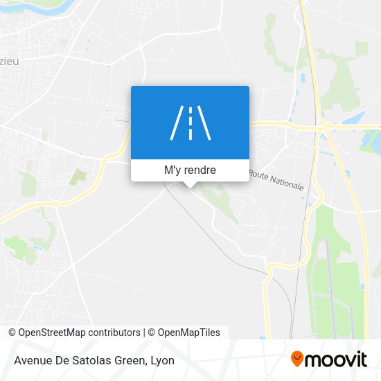Avenue De Satolas Green plan