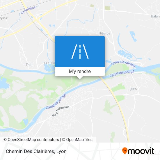Chemin Des Clairières plan