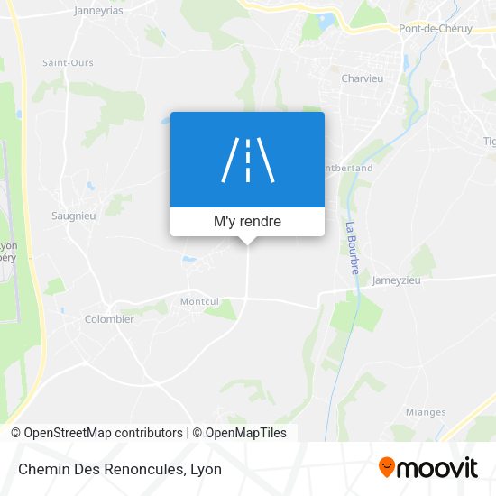 Chemin Des Renoncules plan