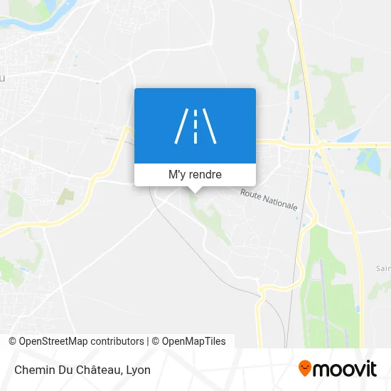 Chemin Du Château plan