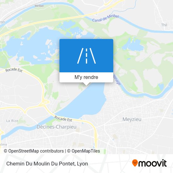 Chemin Du Moulin Du Pontet plan