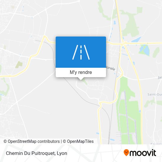Chemin Du Puitroquet plan