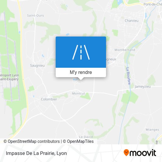Impasse De La Prairie plan