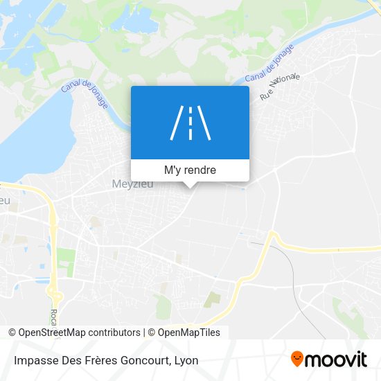 Impasse Des Frères Goncourt plan