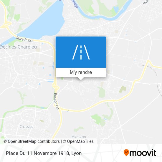 Place Du 11 Novembre 1918 plan