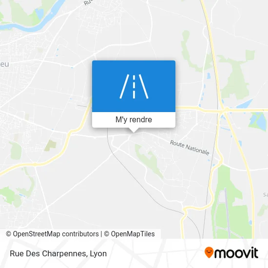 Rue Des Charpennes plan