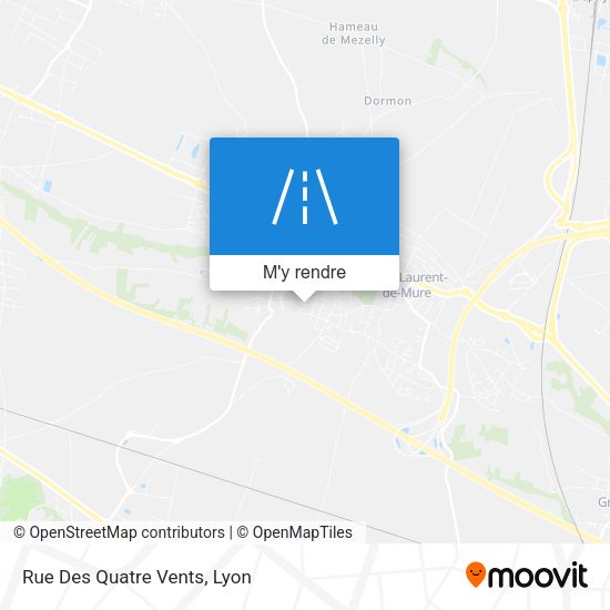 Rue Des Quatre Vents plan