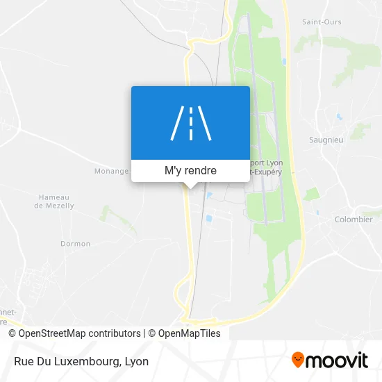 Rue Du Luxembourg plan