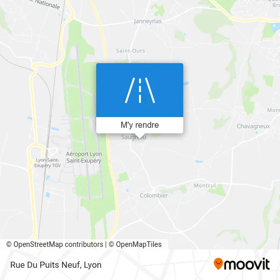 Rue Du Puits Neuf plan