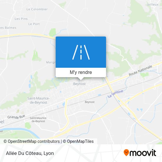 Allée Du Côteau plan