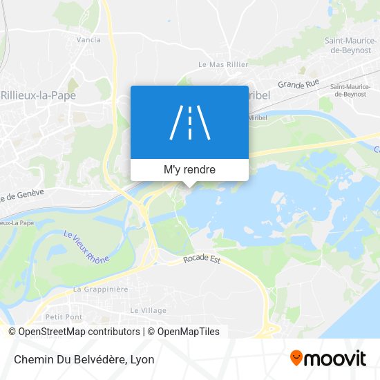 Chemin Du Belvédère plan