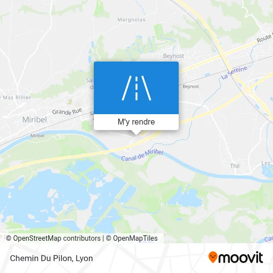 Chemin Du Pilon plan