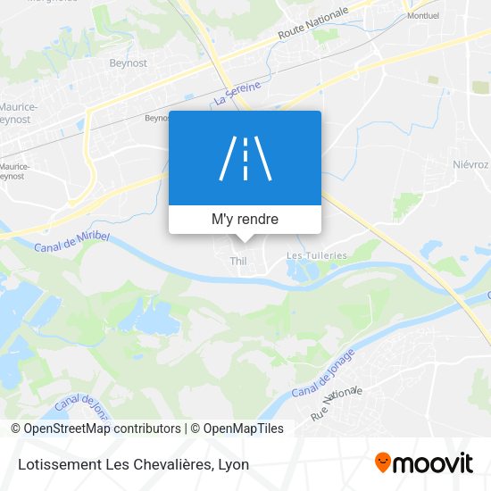 Lotissement Les Chevalières plan