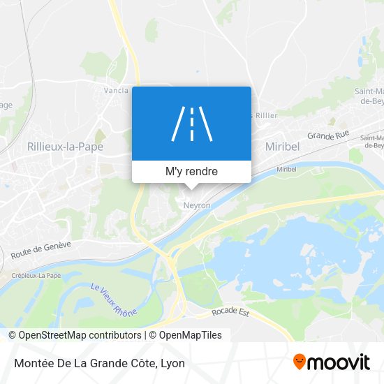 Montée De La Grande Côte plan