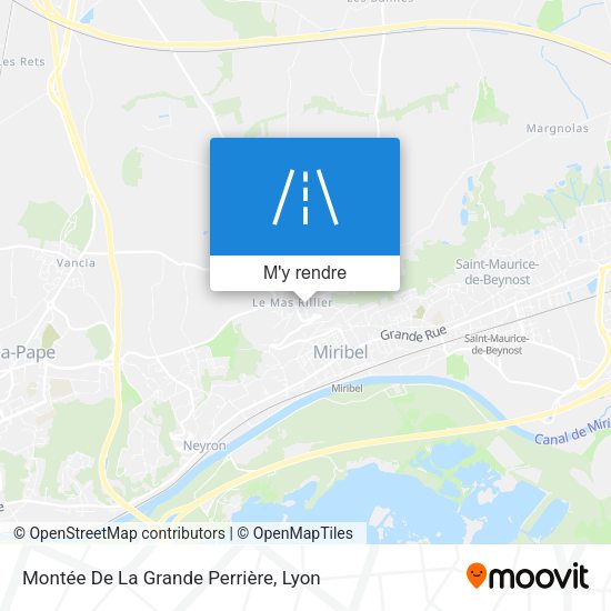 Montée De La Grande Perrière plan
